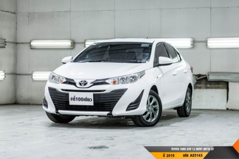 TOYOTA YARIS ATIV 1.2 ENTRY (MY19)  AT ปี 2019 ราคา 339,000.- (#BM2026071616)