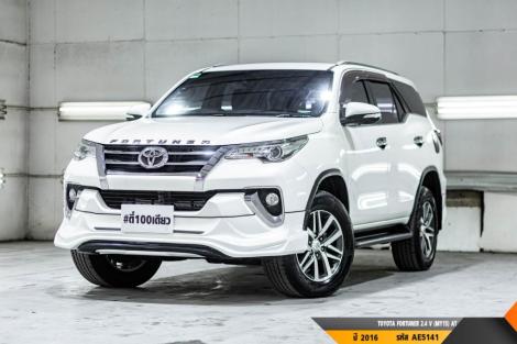 TOYOTA FORTUNER 2.4 V (MY15)  AT ปี 2016 ราคา 759,000.- (#BM2026071620)