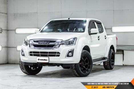 ISUZU DMAX CAB-4 ALL NEW BLUE POWER CAB-4 HI-LANDER 1.9 Ddi Z DVD  MT ปี 2017 ราคา 519,000.- (#BM2026071641)