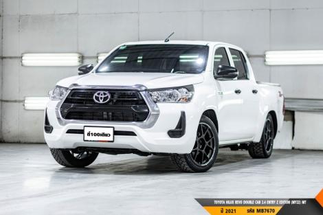 TOYOTA HILUX REVO DOUBLE CAB 2.4 ENTRY Z EDITION (MY22)  MT ปี 2021 ราคา 519,000.- (#BM2026071645)