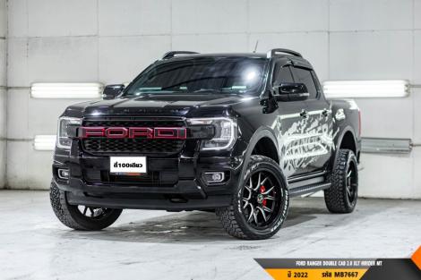 FORD RANGER ALL NEW DOUBLE CAB 2.0 XLT HIRIDER  MT ปี 2022 ราคา 599,000.- (#BM2026071647)