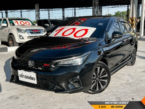 HONDA CITY TURBO 1.0 RS (MY23)  AT ปี 2023 ราคา 589,000.- (#BM2026071725)