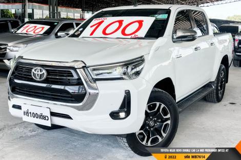 TOYOTA HILUX REVO DOUBLE CAB 2.4 MID PRERUNNER (MY22)  AT ปี 2022 ราคา 749,000.- (#BM2026071736)