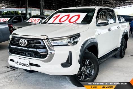 TOYOTA HILUX REVO DOUBLE CAB 2.4 ENTRY PRERUNNER (MY22)  MT ปี 2022 ราคา 689,000.- (#BM2026071739)