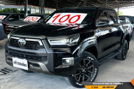 TOYOTA HILUX REVO DOUBLE CAB 2.4 PRERUNNER  MT ปี 2020 ราคา 799,000.- (#BM2026071742)