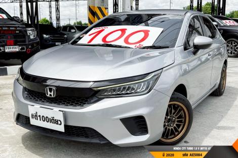 HONDA CITY TURBO 1.0 V (MY19)  AT ปี 2020 ราคา 449,000.- (#BM2026071749)