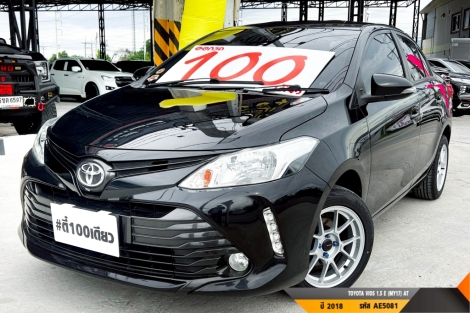 TOYOTA VIOS 1.5 E (MY17)  AT ปี 2018 ราคา 379,000.- (#BM2026071754)