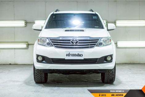 TOYOTA FORTUNER  AT ปี 2012#1