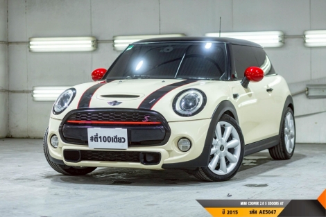 MINI COOPER 2.0 S 3DOORS AT 2015  AT ปี 2015 ราคา 569,000.- (#BM2026071809)