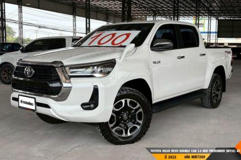 TOYOTA HILUX REVO DOUBLE CAB 2.4 MID PRERUNNER (MY22)  AT ปี 2022 ราคา 759,000.- (#BM2026071833)