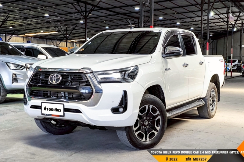 TOYOTA HILUX REVO DOUBLE CAB 2.4 MID PRERUNNER (MY22)  AT ปี 2022 ราคา 789,000.- (#BM2026071834)