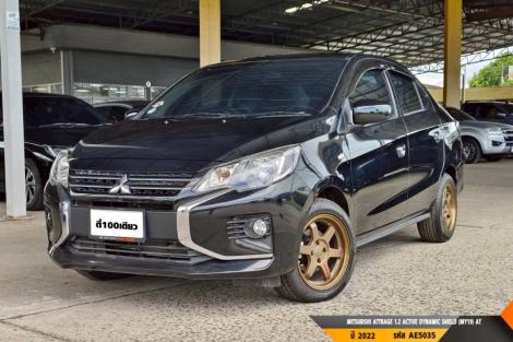 MITSUBISHI ATTRAGE 1.2 ACTIVE DYNAMIC SHIELD (MY19)  AT ปี 2022 ราคา 369,000.- (#BM2026071840)
