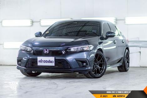 HONDA CIVIC 1.5 TURBO EL (MY21)  AT ปี 2021 ราคา 659,000.- (#BM2026071847)
