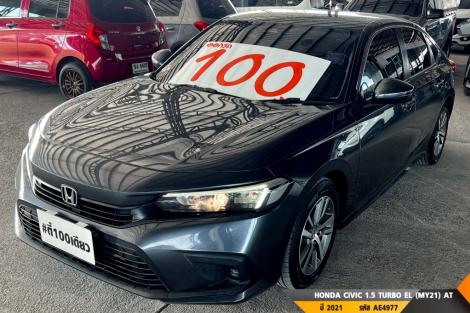 HONDA CIVIC 1.5 TURBO EL (MY21)  AT ปี 2021 ราคา 659,000.- (#BM2026071906)