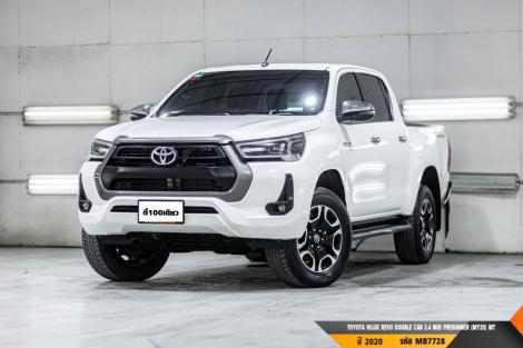 TOYOTA HILUX REVO DOUBLE CAB 2.4 MID PRERUNNER (MY20)  MT ปี 2020 ราคา 639,000.- (#BM2026072001)