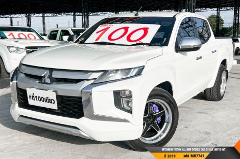 MITSUBISHI TRITON ALL NEW DOUBLE CAB 2.5 GLX (MY19)  MT ปี 2019 ราคา 439,000.- (#BM2026072108)