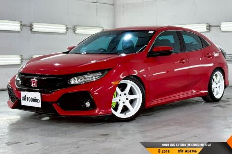 HONDA CIVIC 1.5 TURBO (HATCHBACK) (MY16)  AT ปี 2018 ราคา 719,000.- (#BM2026072220)