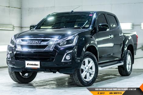 ISUZU DMAX CAB-4 ALL NEW BLUE POWER CAB-4 HI-LANDER 1.9 Ddi Z  MT ปี 2017 ราคา 499,000.- (#BM2026072328)