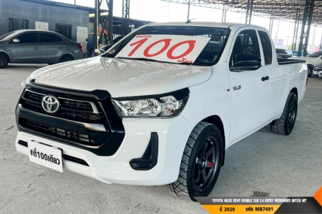 TOYOTA HILUX REVO DOUBLE CAB 2.4 ENTRY PRERUNNER (MY20)  MT ปี 2020 ราคา 629,000.- (#BM2026072338)