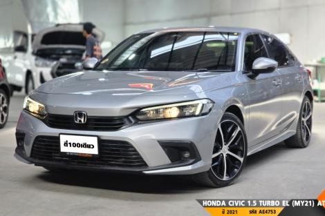 HONDA CIVIC 1.5 TURBO EL (MY21)  AT ปี 2021 ราคา 699,000.- (#BM2026072348)
