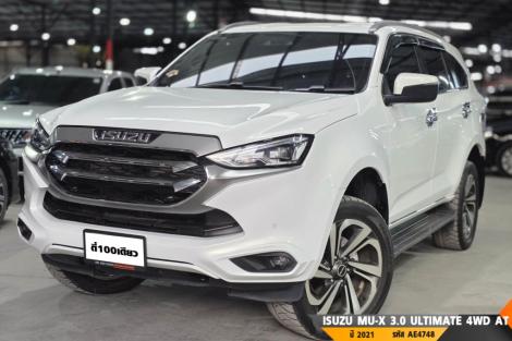 ISUZU MU-X 3.0 ULTIMATE 4WD  AT4WD. ปี 2021 ราคา 1,050,000.- (#BM2026072349)