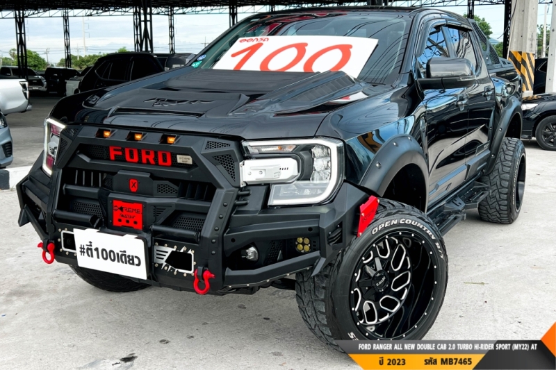 FORD RANGER ALL NEW DOUBLE CAB 2.0 TURBO HI-RIDER SPORT (MY22)  AT ปี 2023 ราคา 789,000.- (#BM2026072410)