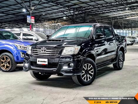TOYOTA HILUX VIGO DOUBLECAB 2.5 E PRERUNNER TRD SPORTIVO  MT ปี 2014 ราคา 419,000.- (#BM2026072439)