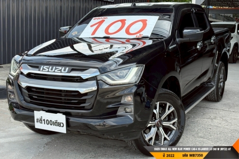 ISUZU DMAX CAB-4 ALL NEW BLUE POWER CAB-4 HI-LANDER 3.0 Ddi M (MY22)  AT ปี 2022 ราคา 779,000.- (#BM2026072453)
