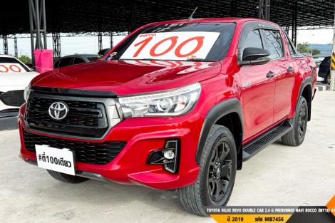 TOYOTA HILUX REVO DOUBLE CAB 2.4 G PRERUNNER NAVI ROCCO (MY18)  AT ปี 2019 ราคา 779,000.- (#BM2026072490)