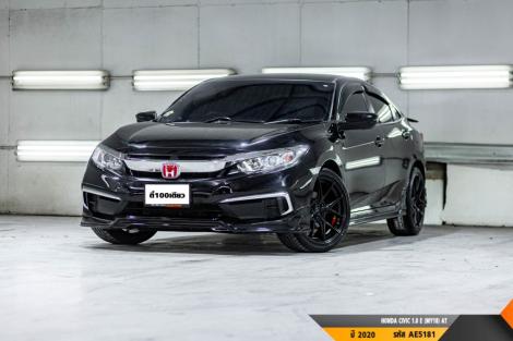 HONDA CIVIC 1.8 E (MY18)   ปี 2020 ราคา 498,000.- (#BM2026072703)
