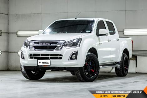 ISUZU DMAX CAB-4 ALL NEW BLUE POWER CAB-4 HI-LANDER 1.9 Ddi Z DVD  MT ปี 2015 ราคา 498,000.- (#BM2026073103)