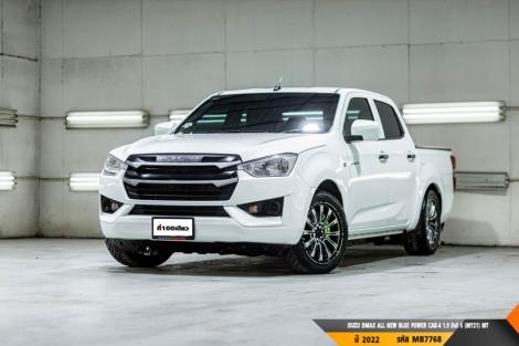 ISUZU DMAX CAB-4 ALL NEW BLUE POWER CAB-4 1.9 Ddi S (MY21)  MT ปี 2022 ราคา 549,000.- (#BM2026080304)