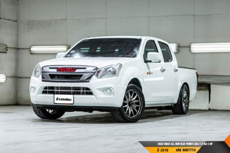 ISUZU DMAX CAB-4 ALL NEW BLUE POWER CAB-4 1.9 Ddi S  MT ปี 2018 ราคา 449,000.- (#BM2026080401)