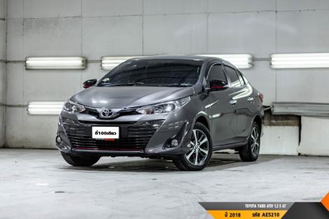 TOYOTA YARIS ATIV 1.2 S  AT ปี 2018 ราคา 389,000.- (#BM2026081101)