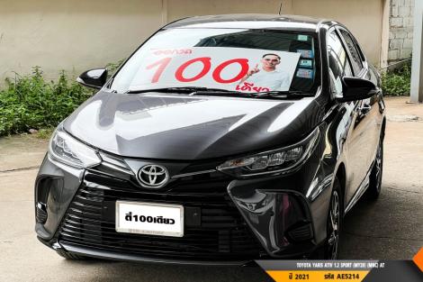 TOYOTA YARIS ATIV 1.2 SPORT (MY20) (MNC)  AT ปี 2021 ราคา 399,000.- (#BM2026081302)