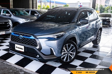 TOYOTA COROLLA CROSS 1.8 HYBRID PREMIUM SAFETY  AT ปี 2020 ราคา 789,000.- (#BM2026081901)