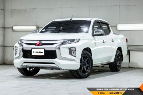 MITSUBISHI TRITON ALL NEW DOUBLE CAB 2.5 GLX (MY20)  MT ปี 2020 ราคา 469,000.- (#BM2026082401)