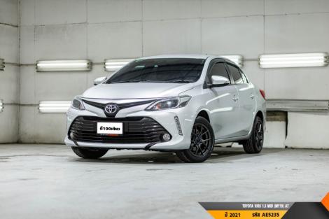 TOYOTA VIOS 1.5 MID (MY19)  AT ปี 2021 ราคา 409,000.- (#BM2026083002)