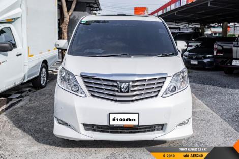 TOYOTA ALPHARD AT ปี 2010#5