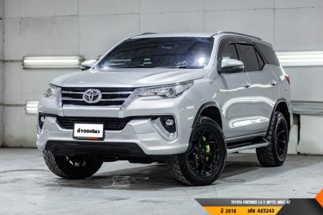 TOYOTA FORTUNER 2.4 V (MY15) (MNC)  AT ปี 2018 ราคา 798,000.- (#BM2026083102)