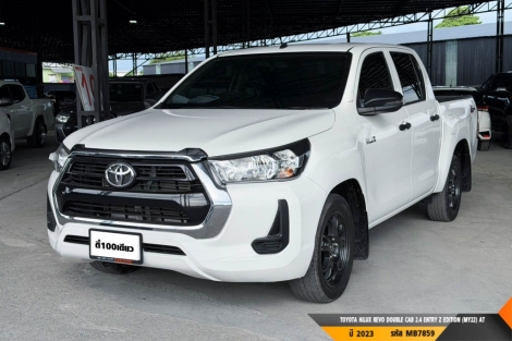 TOYOTA HILUX REVO DOUBLE CAB 2.4 ENTRY Z EDITION (MY22)  AT ปี 2023 ราคา 589,000.- (#BM2026092101)
