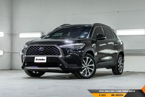 TOYOTA COROLLA CROSS 1.8 HYBRID PREMIUM SAFETY  AT ปี 2021 ราคา 599,000.- (#BM2026092405)