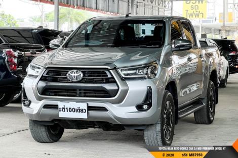 TOYOTA HILUX REVO DOUBLE CAB 2.4 MID PRERUNNER (MY20)  AT ปี 2020 ราคา 669,000.- (#BM2026102701)