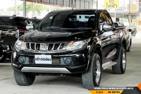 MITSUBISHI TRITON ALL NEW MEGA CAB 2.4 GLX PLUS (MNC)  MT ปี 2017 ราคา 349,000.- (#BM2026102705)